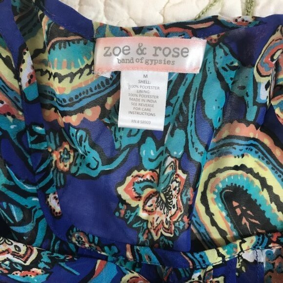 Band of Gypsies Zoe & Rose M Girls Dress​​ - Picture 4 of 8